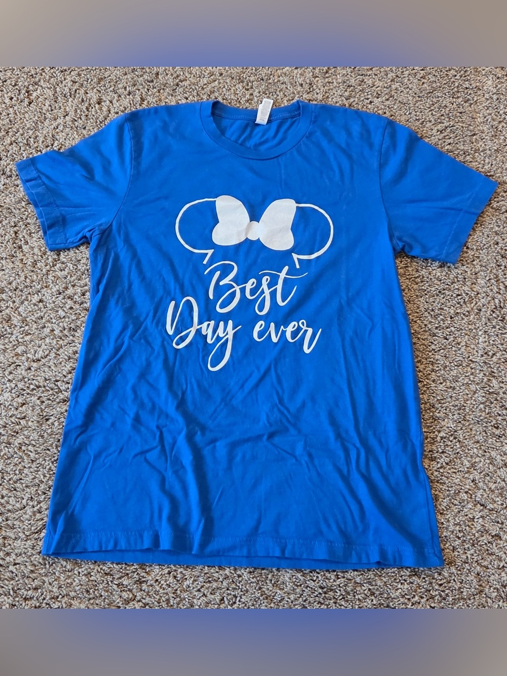 Women’s Size Medium Disney T-Shirt Royal Blue